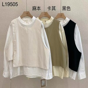 ง่ายออกแบบแฟชั่นสบายๆสีทึบลายตารางหมากรุก