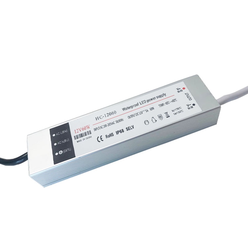 คุณภาพสูงกันน้ำ LED แหล่งจ่ายไฟ IP68 กันน้ำแหล่งจ่ายไฟ