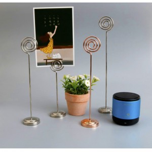 tmj-pp-540 ยี่ห้อคุณภาพสูงสร้างสรรค์สแตนเลสคลิปแนวตั้งชั้นวางโต๊ะตั้งโต๊ะ