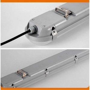 ขายโดยตรงโรงงาน LED สามฝ้าเพดานโคมไฟโรงรถ 125mm รุ่นสามไฟ