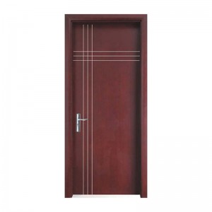 ประตูอพาร์ทเมนต์ภายในที่ทันสมัยไม้พาสติกผสมออกแบบแคตตาล็อกแฟชั่นได้รับการรับรอง