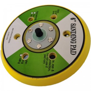 แผ่นขัด 6 นิ้วสำหรับเครื่องเจียรมุมแผ่นรองขัดสำหรับ Orbital Sander อุปกรณ์เสริมเครื่องมือไฟฟ้า