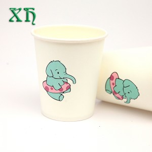 ถ้วยกระดาษย่อยสลายได้ 5oz ถ้วยกระดาษสำหรับน้ำ