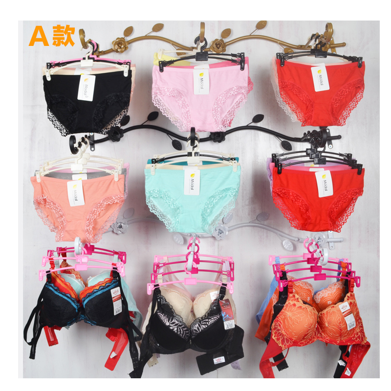 tmj-pp-561 เองแขวนผนังไม้แขวนเสื้อสแตนเลสที่ใช้สำหรับโชว์รูมเสื้อผ้า