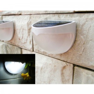 โคมไฟติดผนังรูปครึ่งวงกลมพลังงานแสงอาทิตย์