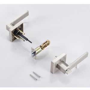 S7802 ล็อคคันโยกทางเข้าสำหรับประตูด้านนอกประตูหน้าลูกบิดประตูหนักลูกบิด