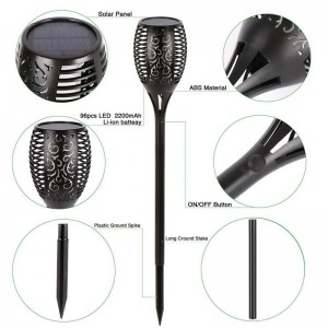 ไฟเปลวไฟพลังงานแสงอาทิตย์