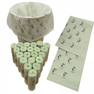 ถุงพลาสติกโฟมปุ๋ยหมักจากแป้งข้าวโพดคุณภาพสูง