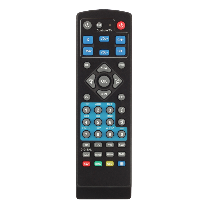 China Universal Infrared lg รีโมทคอนโทรลรับสัญญาณทีวีดาวเทียมสำหรับ Android set top box