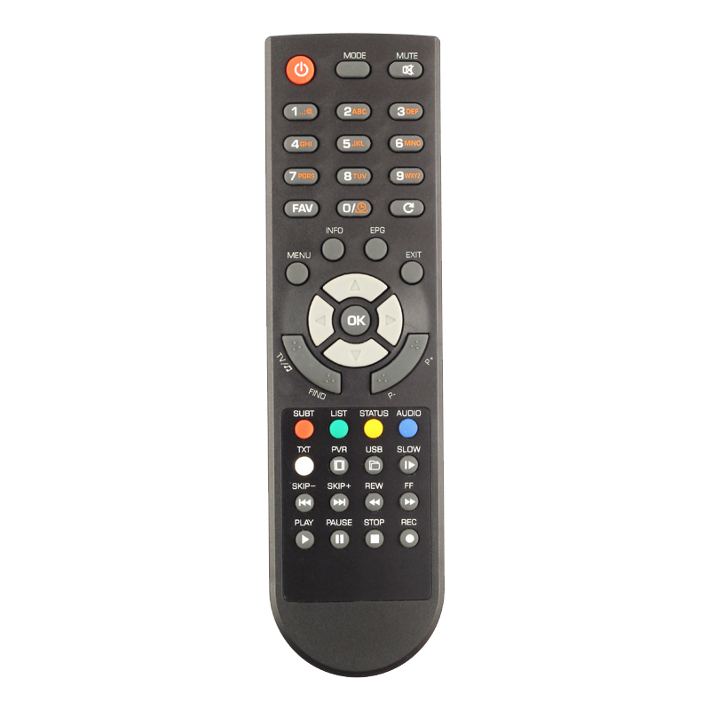 โรงงานขายส่งราคาถูก OEM 2.4Ghz รีโมทคอนโทรลไร้สายสำหรับทุกยี่ห้อ TV \/ STB \/ DVB