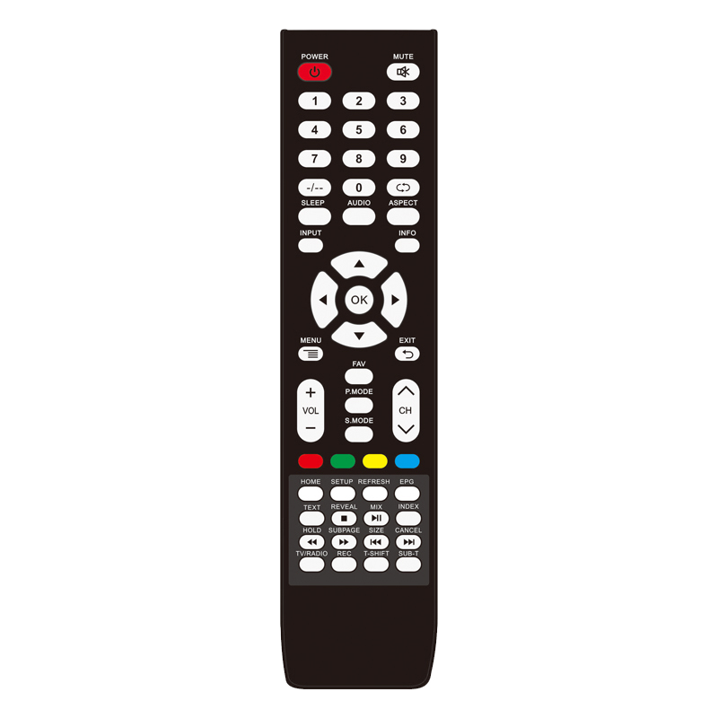 Factory OEM Universal คุณภาพสูงราคาถูกรีโมทคอนโทรลไร้สาย IR สำหรับ TV \/ Set Top Box