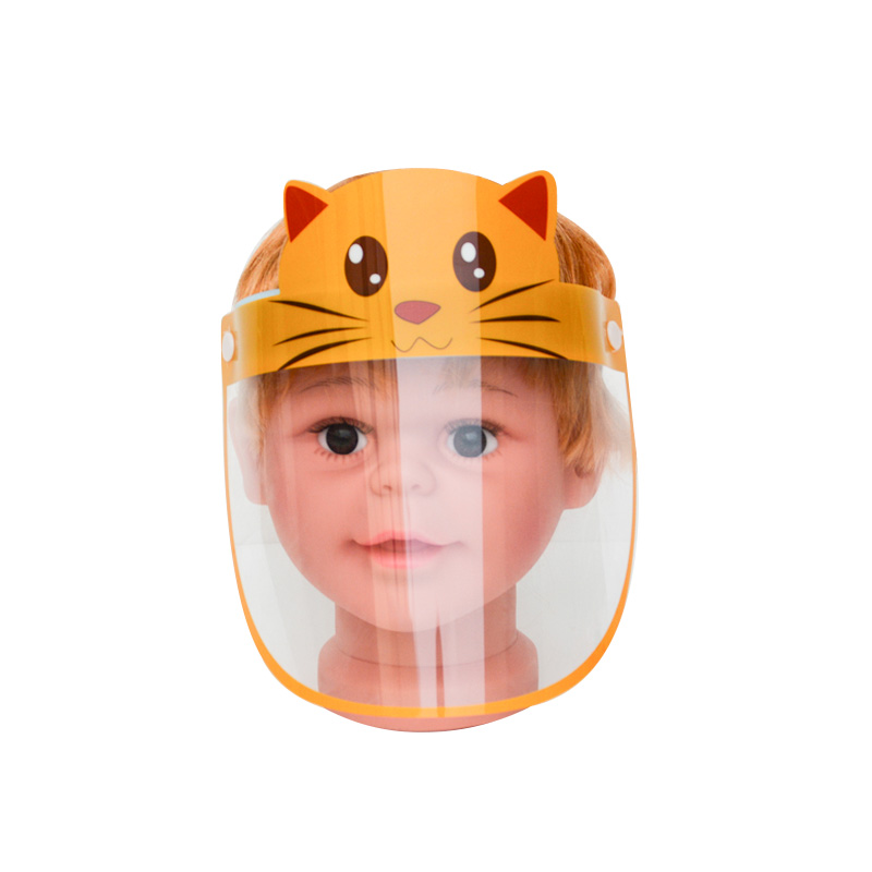 ความปลอดภัยป้องกันเต็มใบหน้า Visor Shield Face Shield Visor Elastic Face Shield สำหรับเด็ก