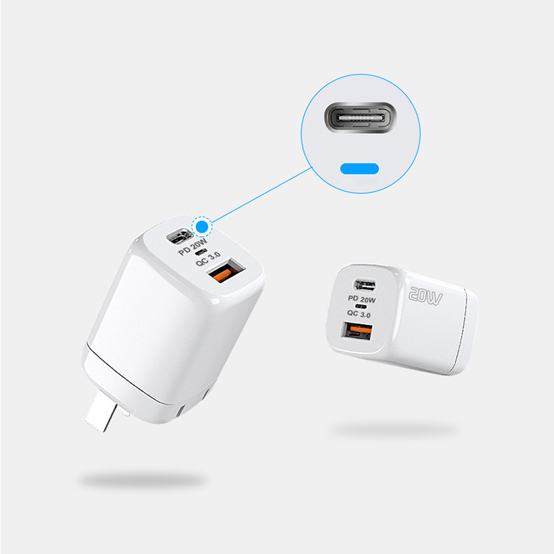 เครื่องชาร์จเร็ว 2 พอร์ต 20W