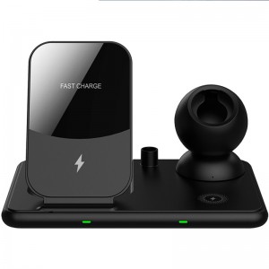 สถานีชาร์จไร้สาย 4 in 1