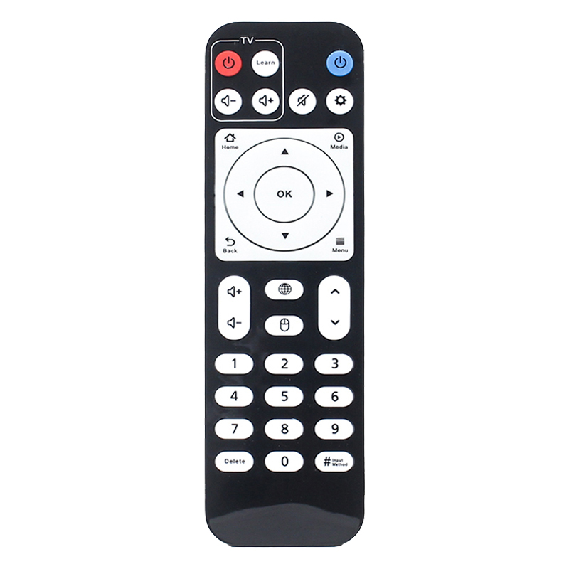 คุณภาพสูงอเนกประสงค์ 2 in 1 ไร้สาย IR air mouse universal DVB \/ set top box \/ TV remoter control
