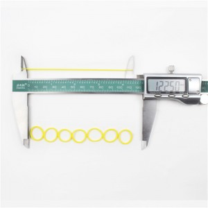 จากโรงงานโดยตรงสีขนาดเล็กยางรัดช่อดอกไม้สายรัดข้อมูลความยืดหยุ่นสูงและแหวนยางต้านทานริ้วรอย