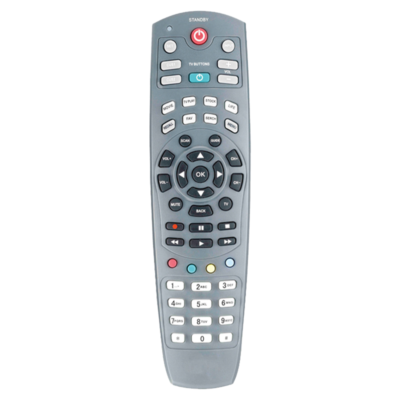 รุ่นใหม่ที่กำหนดเอง IR ไร้สาย ABS รีโมทคอนโทรลสำหรับทุกยี่ห้อ LCD \/ LED TV \/ sky TV