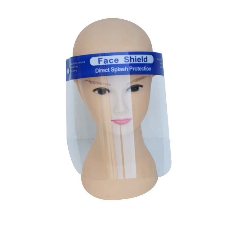 En166 จำหน่าย Anti-Fog หน้ากากป้องกันใบหน้า Sponge Face Shield Safety