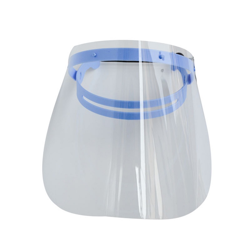 2021 ผู้จัดจำหน่ายใหม่โลโก้ที่กำหนดเอง Safey Adjustable Face Shield