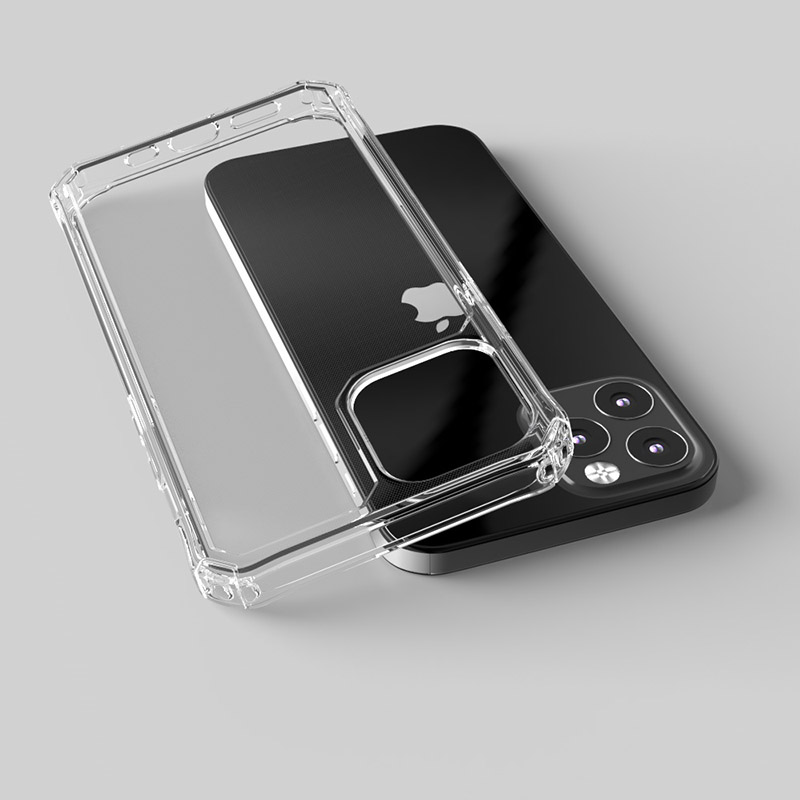 สำหรับ iphone 12 case, hot sals 2mm เกราะกันกระแทกใสใส tpu เคสโทรศัพท์สำหรับ iphone se ถึง 11 12 pro max 2020 case soft