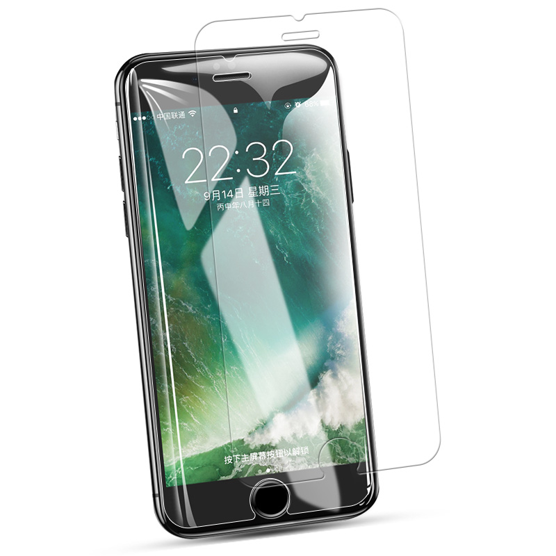 เหมาะสำหรับ iPhone 6-7 หน้าจอแอปเปิ้ลร้อน 9H คุณภาพสูง toughened ฟิล์มหน้าจอแก้ว