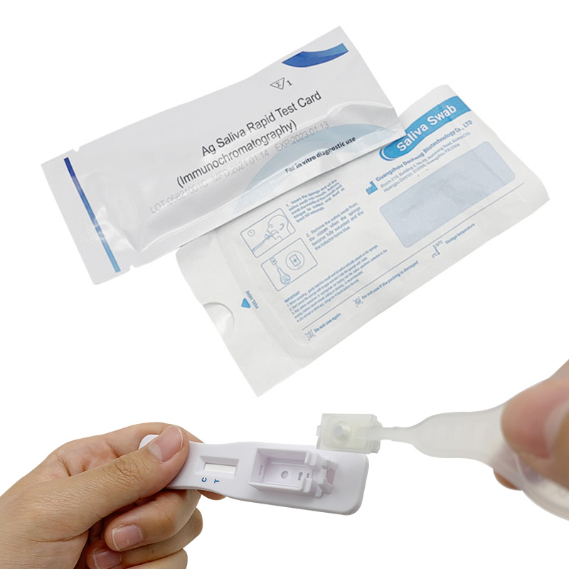 V-CHEK ™ 2019-nCoV Ag Rapid Test Card ที่ไม่มี Nasopharyngealswab