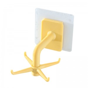 JASON ที่แขวนของในครัวแบบหมุนได้ - ที่เก็บของแบบไม่มีร่องรอยขอแขวนห้องน้ำอเนกประสงค์