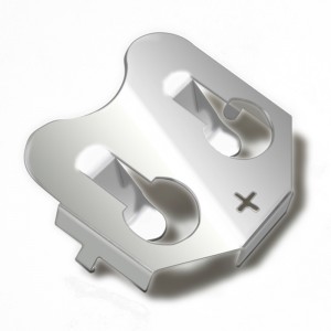 Metal CR2032 Bronze Nickel Plate Battery Contact 2032 Battery Holder to PCB