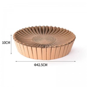 Snowflower Paper Cat Scratch Nest