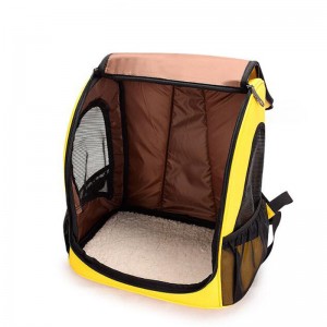 กระเป๋าเป้สะพายหลัง PU สแควร์