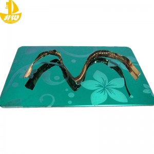 แผงกระจกสแตนเลสหมายเลข 2