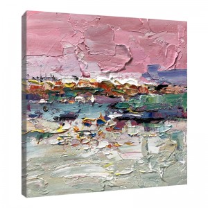 ผ้าใบกรอบบทคัดย่อการออกแบบใหม่มือทาสีตกแต่งบ้านรูปภาพภาพพื้นจิตรกรรม