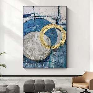 การออกแบบใหม่ 100% มือทาสีผ้าใบศิลปะรูปภาพสำหรับตกแต่งห้องบทคว่ำภาพวาดสีน้ำมันวินเทจ