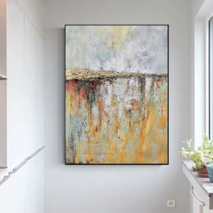 ภาพวาดอื่น ๆ มือวาดภาพนามธรรมภาพผ้าใบผ้าใบนามธรรมผนังเพื่อขาย