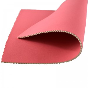 SBR ยางกาวตอกลื่นผ้าโพลีเอสเตอร์กันน้ำดำน้ำชุดว่ายน้ำโพลีเอสเตอร์ไลคร่าวัสดุผ้าสำหรับเสื้อผ้า