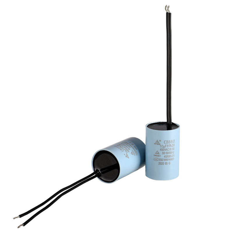 1UF ~ 100UF 150 โวลต์ ~ 600 โวลต์ CQC UL CBB60 ตัวเก็บประจุสำหรับตู้เย็น