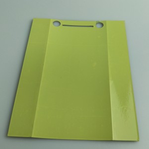 แผ่นฉนวนกันความร้อน PC สีดำกลับมารายาง 0.25 มม. แผ่นฉนวนกันความร้อนสารหน่วงไฟเหมาะสำหรับเครื่องใช้ไฟฟ้า