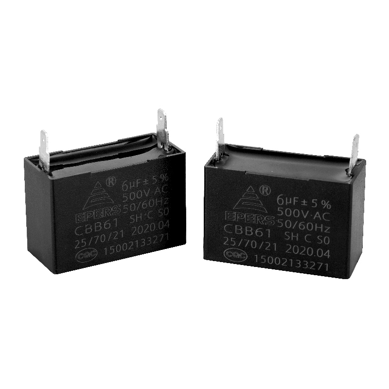 6UF 500V SH S0 C 50/60HZ EPERS CBB61 ตัวเก็บประจุสำหรับเครื่องปรับอากาศ