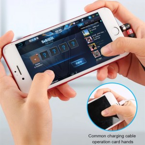 2ND GEN 540 หมุนไมโคร USB Type C แม่เหล็กชาร์จสายเคเบิลไนลอนถักแม่เหล็กชาร์จอย่างรวดเร็วสาย USB