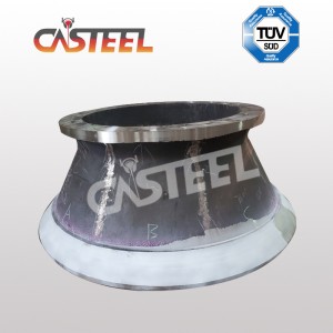 พรีเมี่ยม MP800 Cone Liner สำหรับแร่การทำเหมืองแร่