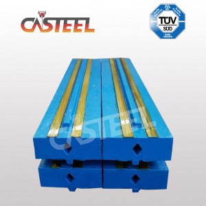 Chrome สูงมาร์เท็นส์กับบาร์เซรามิกสำหรับ Kleemann MR110, MR122, MR130 ผลกระทบ Crusher