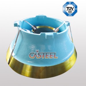 Terex Pegso TC1000, TC1150, TC1300 Cone Crusher Convave&Mantle MN22CR2