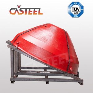 จีน OEM ของสมุทร crusher เว้า, ชาม Liner Mantle และ conves