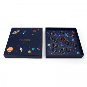 ที่กำหนดเองสีชมพูฝาและฐานหรูหราวาเลนไทน์ผมกระดาษแข็งกล่องของขวัญ