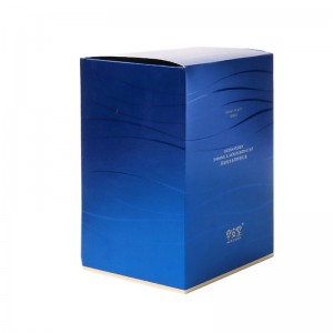 ที่กำหนดเองผลิตภัณฑ์บำรุงผิวเครื่องสำอางกล่องกระดาษบรรจุภัณฑ์เหน็บด้านบนด้านล่างอัตโนมัติ