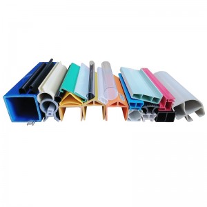 โปรไฟล์การอัดขึ้นรูปพลาสติกที่กำหนดเองสำหรับอุตสาหกรรมหลากหลาย