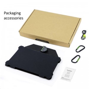 Amazon แบบพกพาพับได้ 5 โวลต์ 21 วัตต์มือถือแผงเซลล์แสงอาทิตย์กระเป๋าพับชาร์จโทรศัพท์พลังงานแสงอาทิตย์พลังงานแสงอาทิตย์