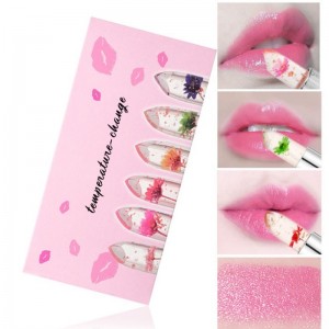 ลิปสติกดอกไม้โปร่งใส