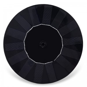 Fattain Fountain พลังงานแสงอาทิตย์ Birdbath น้ำพุ, 1.4 วัตต์แผงเซลล์แสงอาทิตย์ชุดปั๊มน้ำพลังงานแสงอาทิตย์ลอยน้ำพุชุดน้ำพุพลังงานแสงอาทิ...