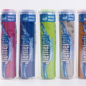 ผู้ชายหรือผู้หญิงระบายความร้อนผ้าขนหนูน้ำแข็งกีฬาระบายความร้อนผ้าขนหนูไมโครไฟเบอร์เย็นผ้าขนหนูสำหรับโยคะยิมท่องเที่ยวต...